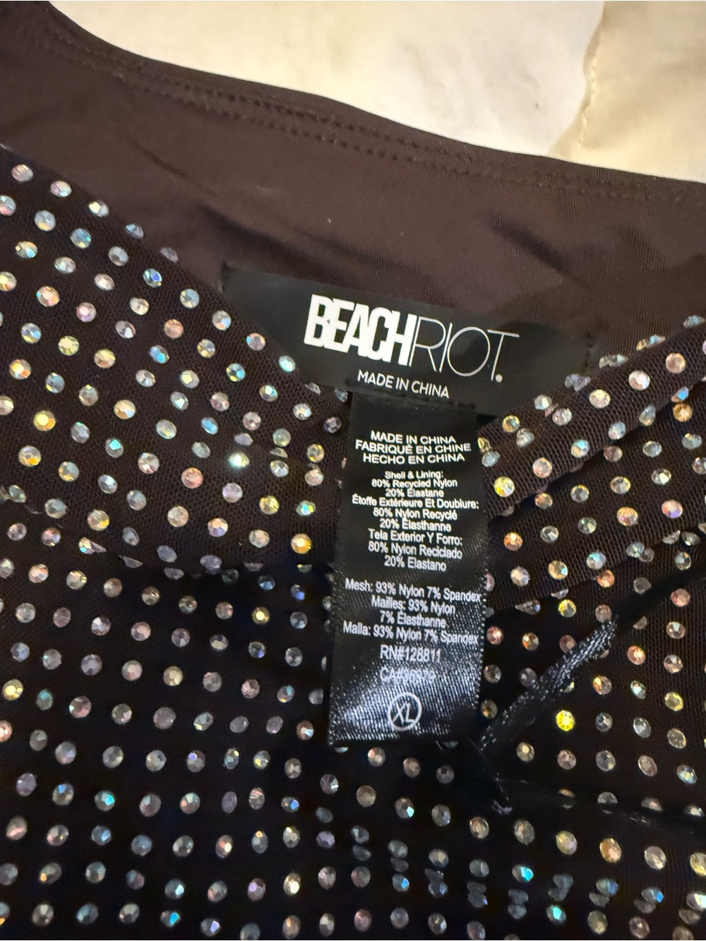 Beach Riot Anja One Piece Java Jewel- Size XL - Picture 5 of 6